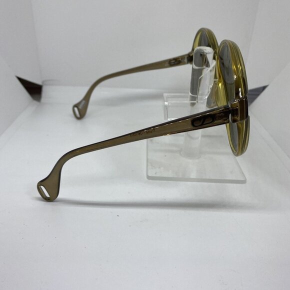 Vintage Zeiss MH Sunglasses Oversized 217 AC9 8073 Oval Yellow Frame 61-11-125 - Picture 4 of 9